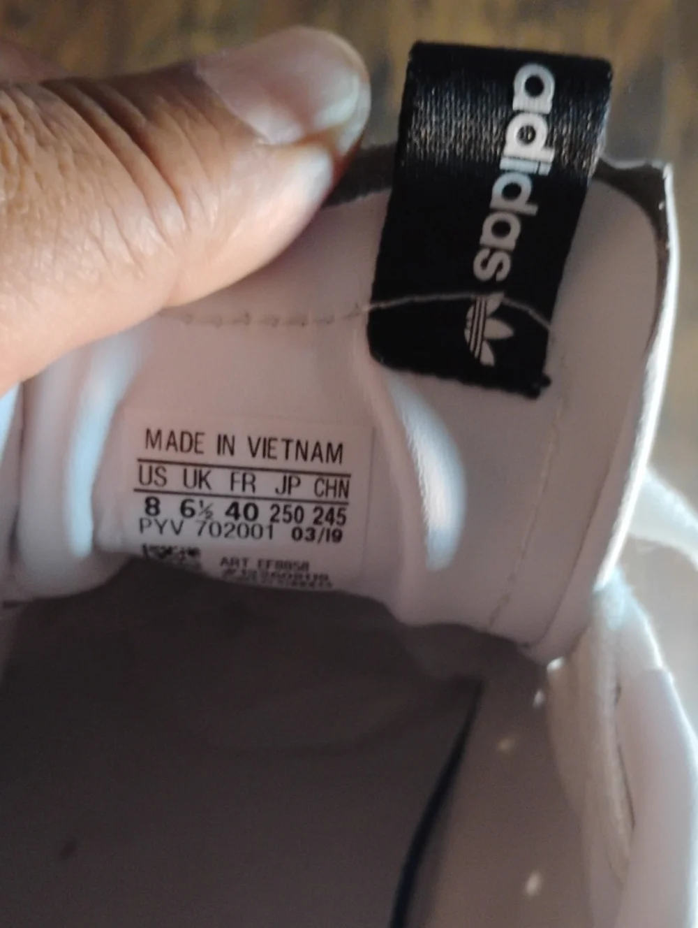 adidas White Kids Lace-Up Sneakers